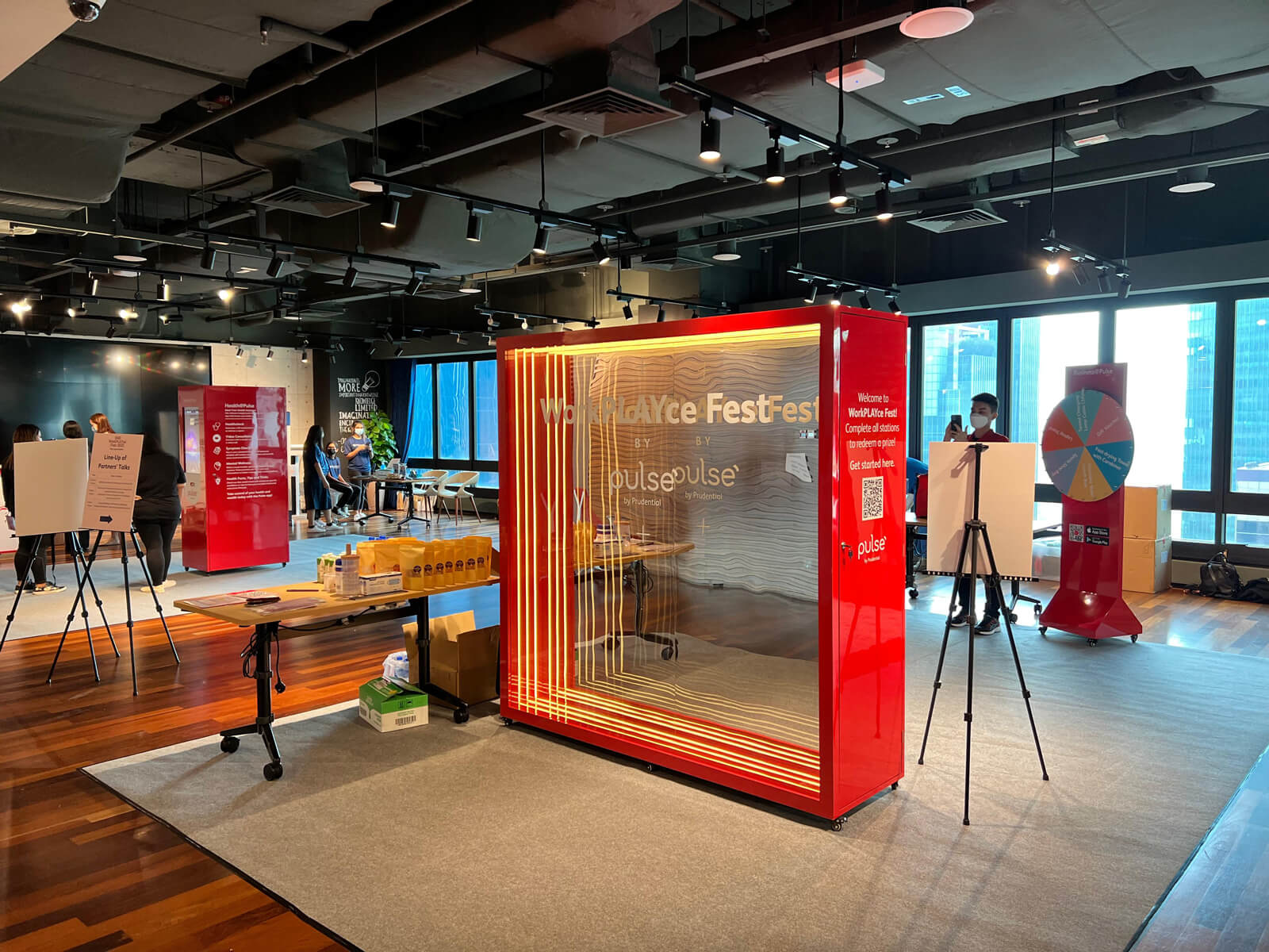 Prudential WorkPLAYce Fest - Prudential Singapore activation by SuperDuperCrazy