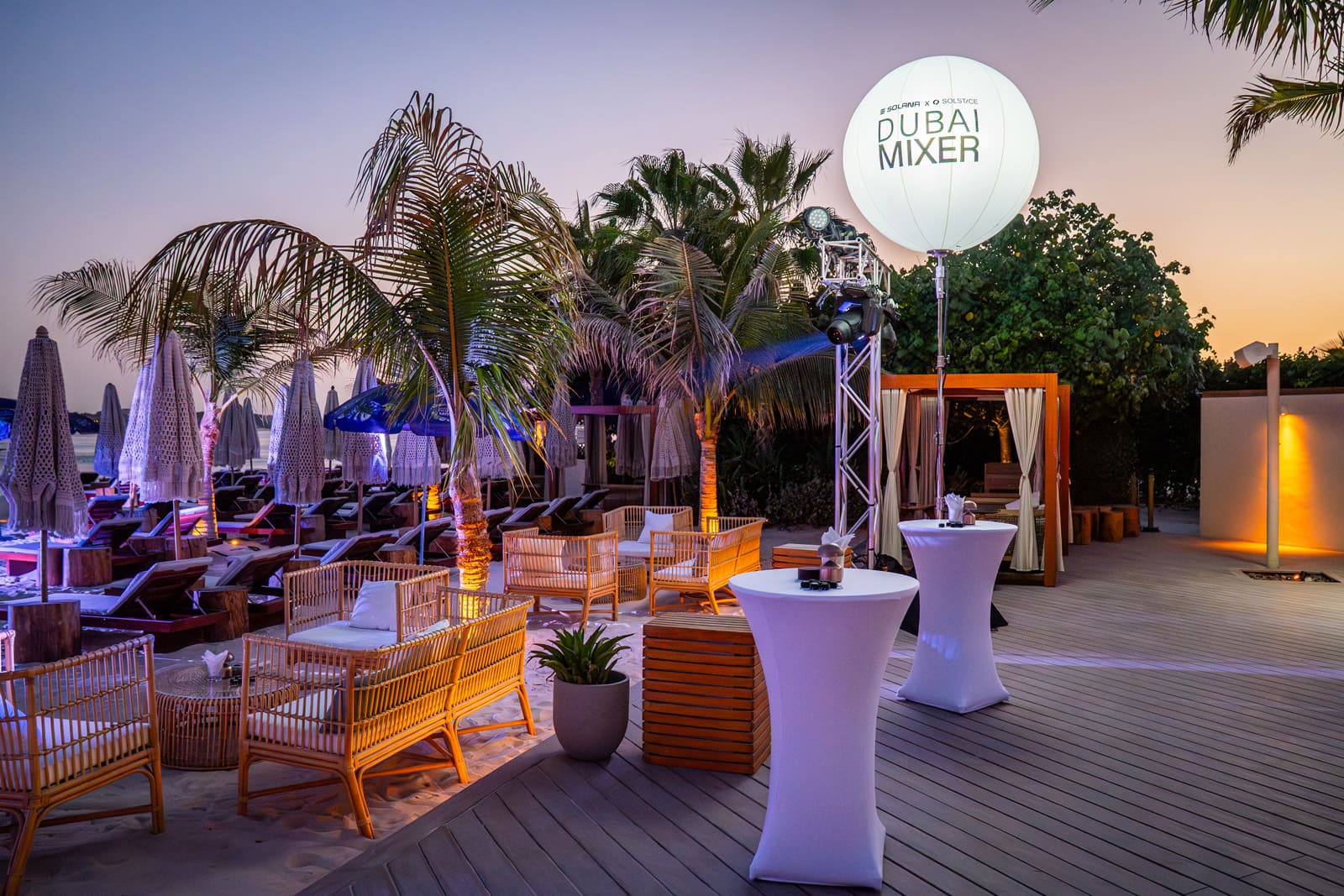 Solana Mixer - Solana Dubai corporate event by SuperDuperCrazy