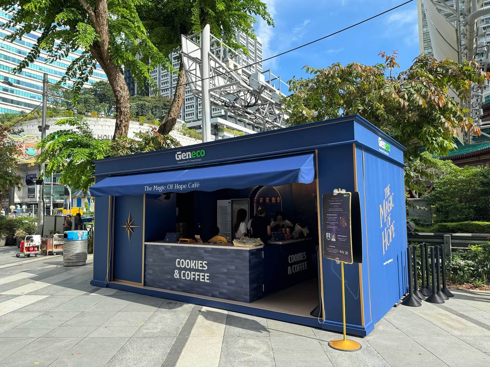 The Magic Of Hope Café - Geneco Singapore event by SuperDuperCrazy